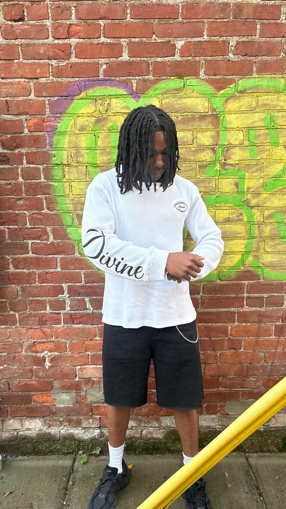 Beige DV Waffle Knit Thermal