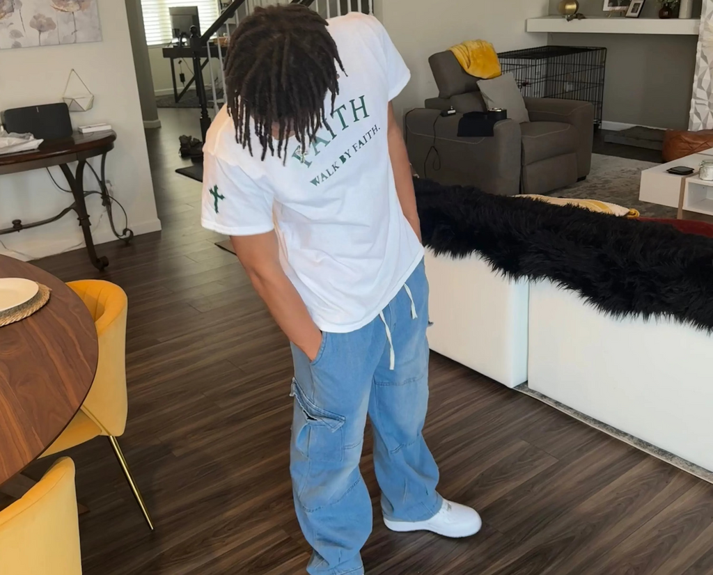 Faith T-Shirt Dark Green WalkByFaith Exclusives